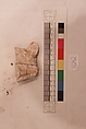 Stucco Fragment, Stucco; carved, painted