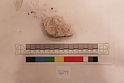 Stucco Fragment, Stucco; carved, painted