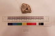 Stucco Fragment, Stucco; carved, painted