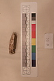 Stucco Fragment, Stucco; carved, painted