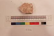 Stucco Fragment, Stucco; carved