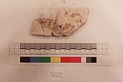 Stucco Fragment, Stucco; carved