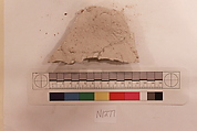 Stucco Fragment, Stucco (?); carved, painted