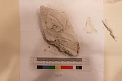 Stucco Fragment, Stucco(?); carved, painted