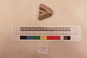 Stucco Fragment, Stucco; carved