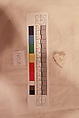 Stucco Fragment, Stucco (mortar); carved, painted