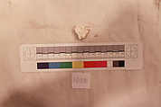 Stucco Fragment, Stucco (mortar); carved, painted