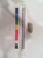 Stucco Fragment, Stucco (mortar); carved, painted