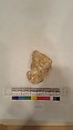 Stucco Fragment, Stucco (mortar); carved, painted