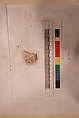 Stucco Fragment, Stucco (mortar); carved, painted
