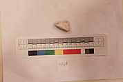 Stucco Fragment, Stucco (mortar); carved, painted
