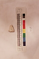 Stucco Fragment, Stucco (mortar); carved, painted