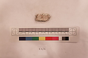 Stucco Fragment, Stucco; carved, painted