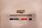 Stucco Fragment, Stucco; carved, painted