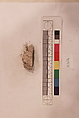 Stucco Fragment, Stucco; carved, painted