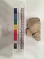 Stucco Fragment, Stucco; carved, painted