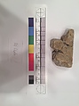 Stucco Fragment, Stucco; carved, painted