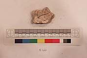 Stucco Fragment, Stucco; carved, painted