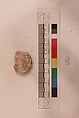 Stucco Fragment, Stucco; carved, painted