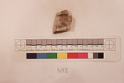 Stucco Fragment, Stucco; carved, painted