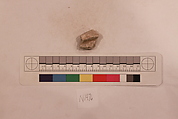 Stucco Fragment, Stucco; carved, painted