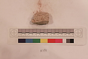 Stucco Fragment, Stucco; carved, painted