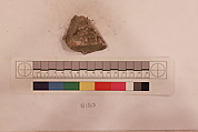 Stucco Fragment, Stucco; carved, painted