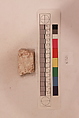 Stucco Fragment, Stucco; carved, painted