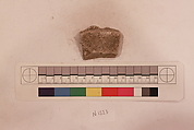 Stucco Fragment, Stucco; carved, painted