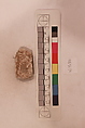 Stucco Fragment, Stucco; carved, painted