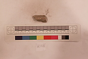 Stucco Fragment, Stucco; carved, painted