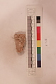 Stucco Fragment, Stucco; carved, painted