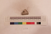 Stucco Fragment, Stucco; carved, painted