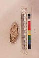 Stucco Fragment, Stucco; carved, painted