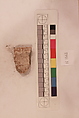 Stucco Fragment, Stucco; carved, painted