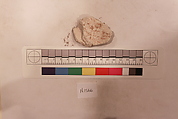 Stucco Fragment, Stucco; carved, painted
