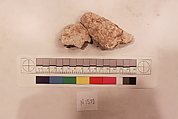 Stucco Fragment, Stucco; carved