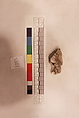Stucco Fragment, Stucco; carved, painted