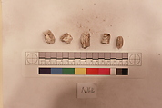 Stucco Fragment, Stucco; carved, painted