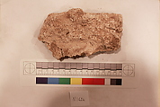 Stucco Fragment, Stucco; carved