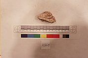 Stucco Fragment, Stucco; carved
