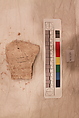 Stucco Fragment, Stucco ; carved, painted