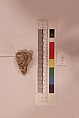 Stucco Fragment, Stucco; carved, painted