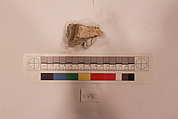 Stucco Fragment, Stucco; carved, painted