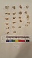 Stucco Fragment, Stucco; painted (?)
