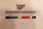 Stucco Fragment, Stucco; carved