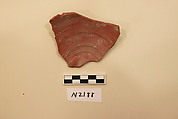 Ceramic Fragment, Earthenware; glazed