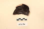 Ceramic Fragment, Earthenware; glazed