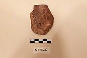 Ceramic Fragment, Stonepaste; luster-painted