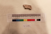 Stucco Fragment, Stucco; carved